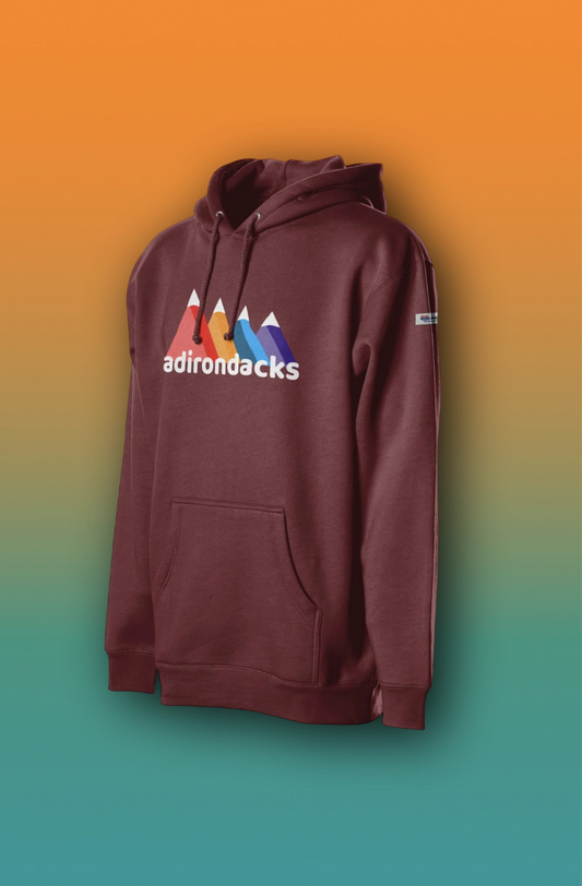 ADK - Colorful High Peaks - Premium Hoodie