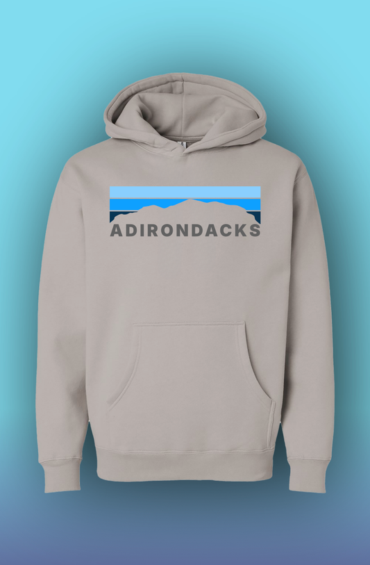 ADK - Mountain Ranges (Cool) - Heavyweight Hoodie
