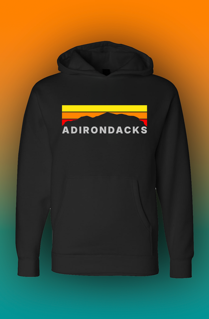 ADK - Mountain Range (Warm) - Heavyweight Hoodie