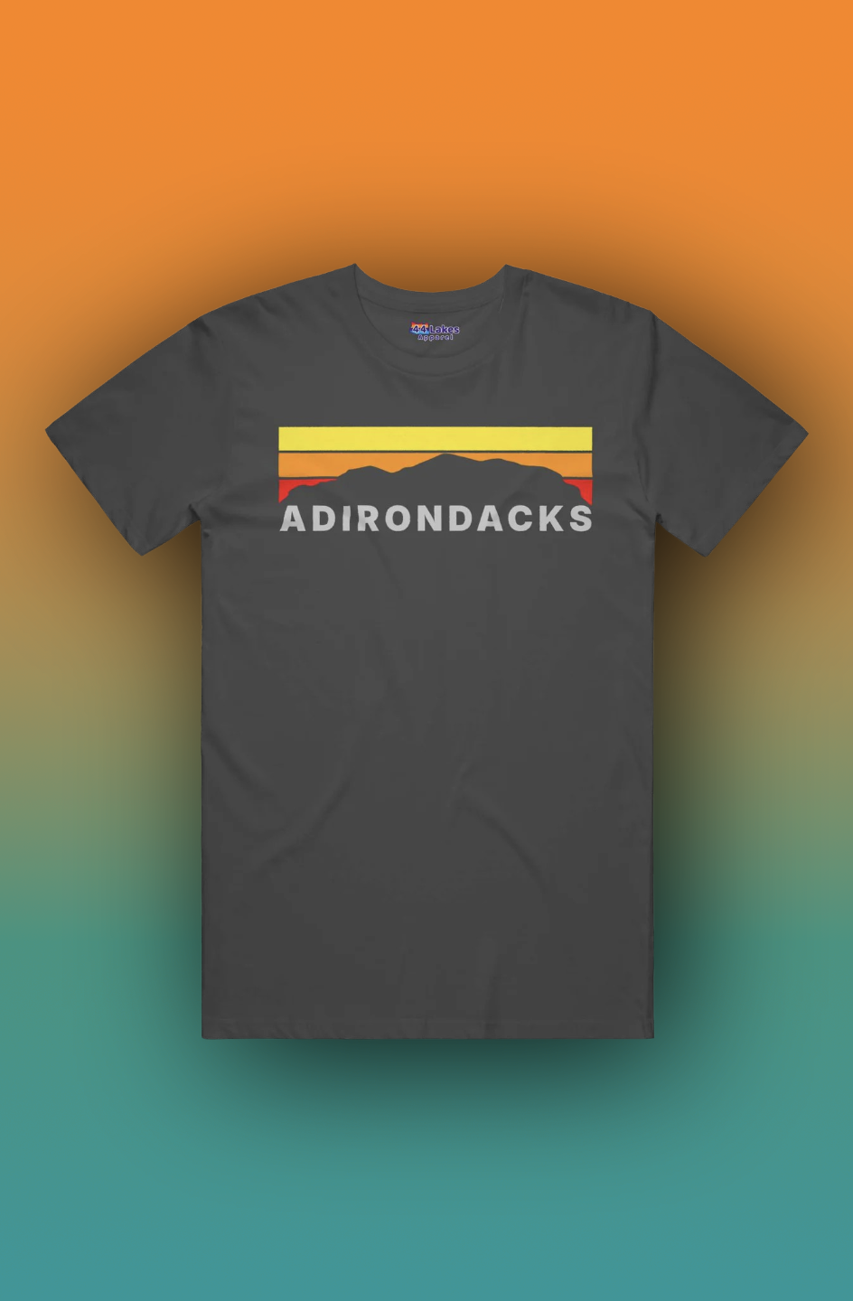 ADK - Mountain Range (Warm) - T-Shirt