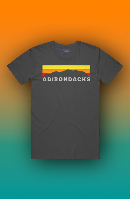 ADK - Mountain Range (Warm) - T-Shirt