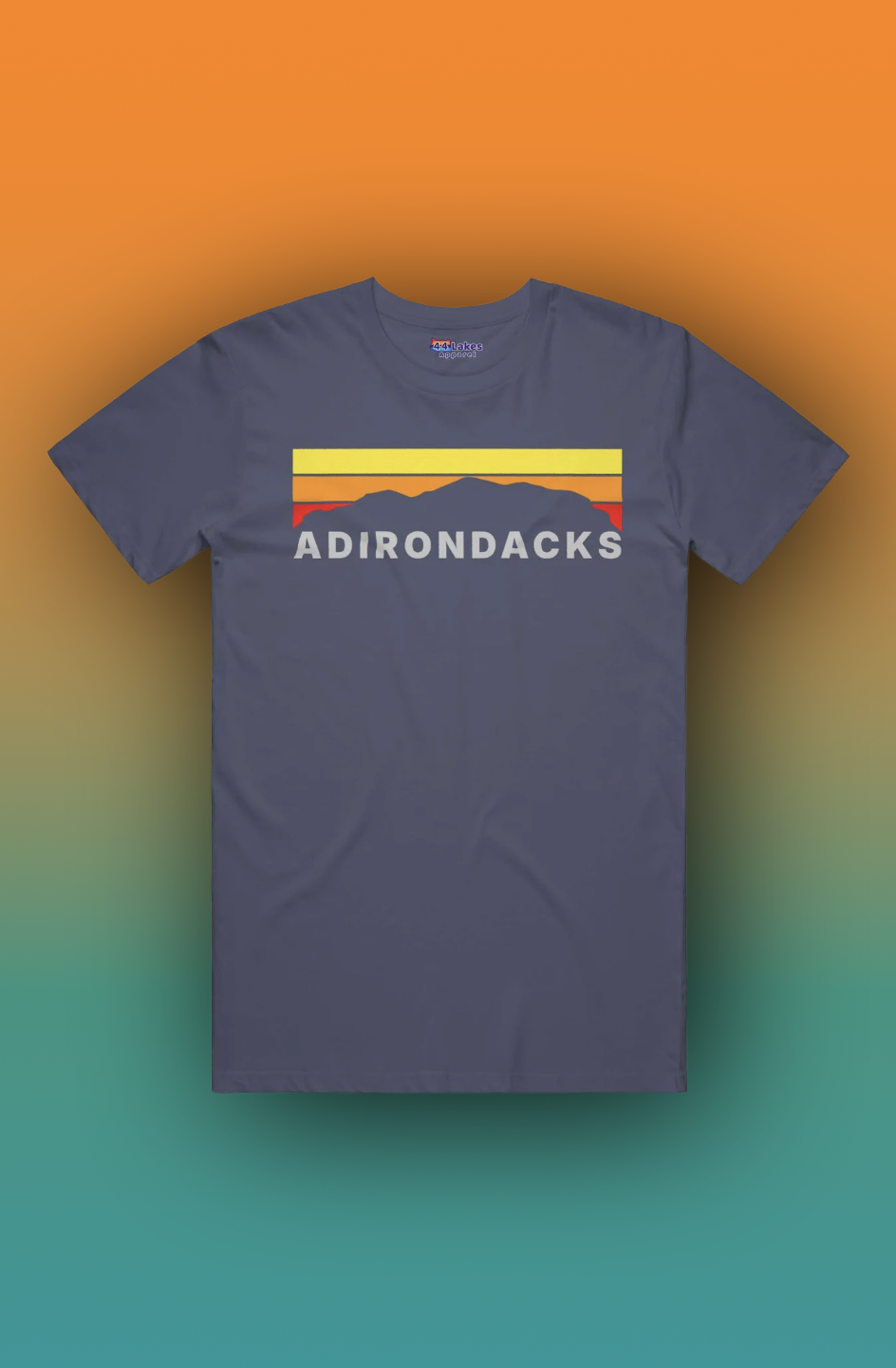 ADK - Mountain Range (Warm) - T-Shirt