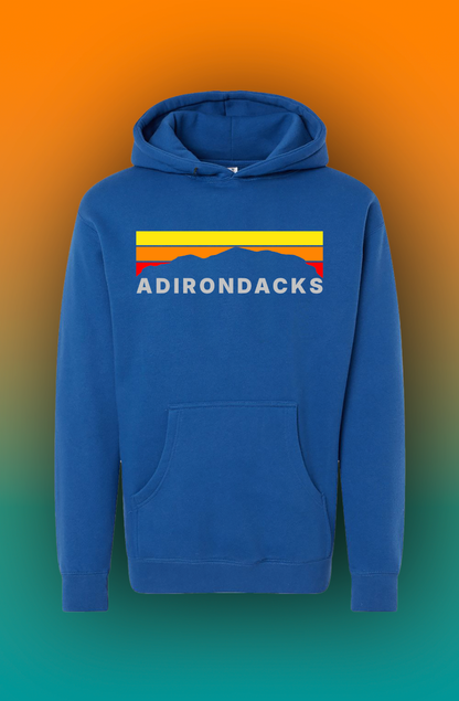 ADK - Mountain Range (Warm) - Heavyweight Hoodie