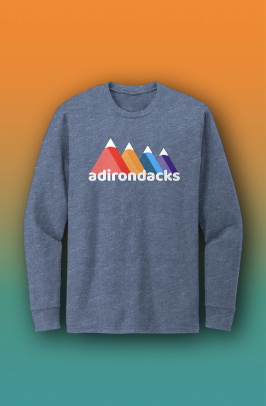 ADK - Colorful High Peaks - Long Sleeve