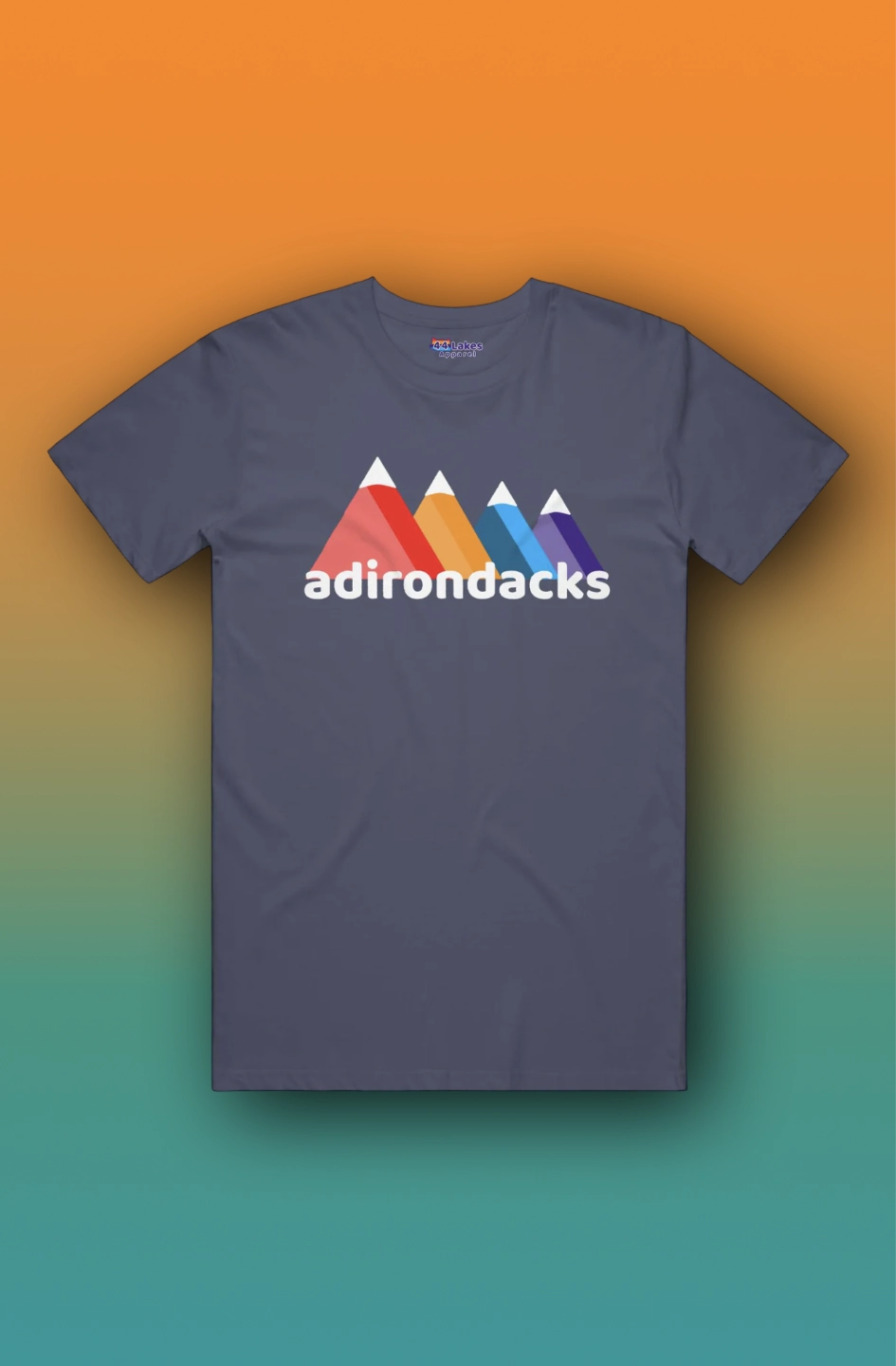 ADK - Colorful High Peaks - T-Shirt