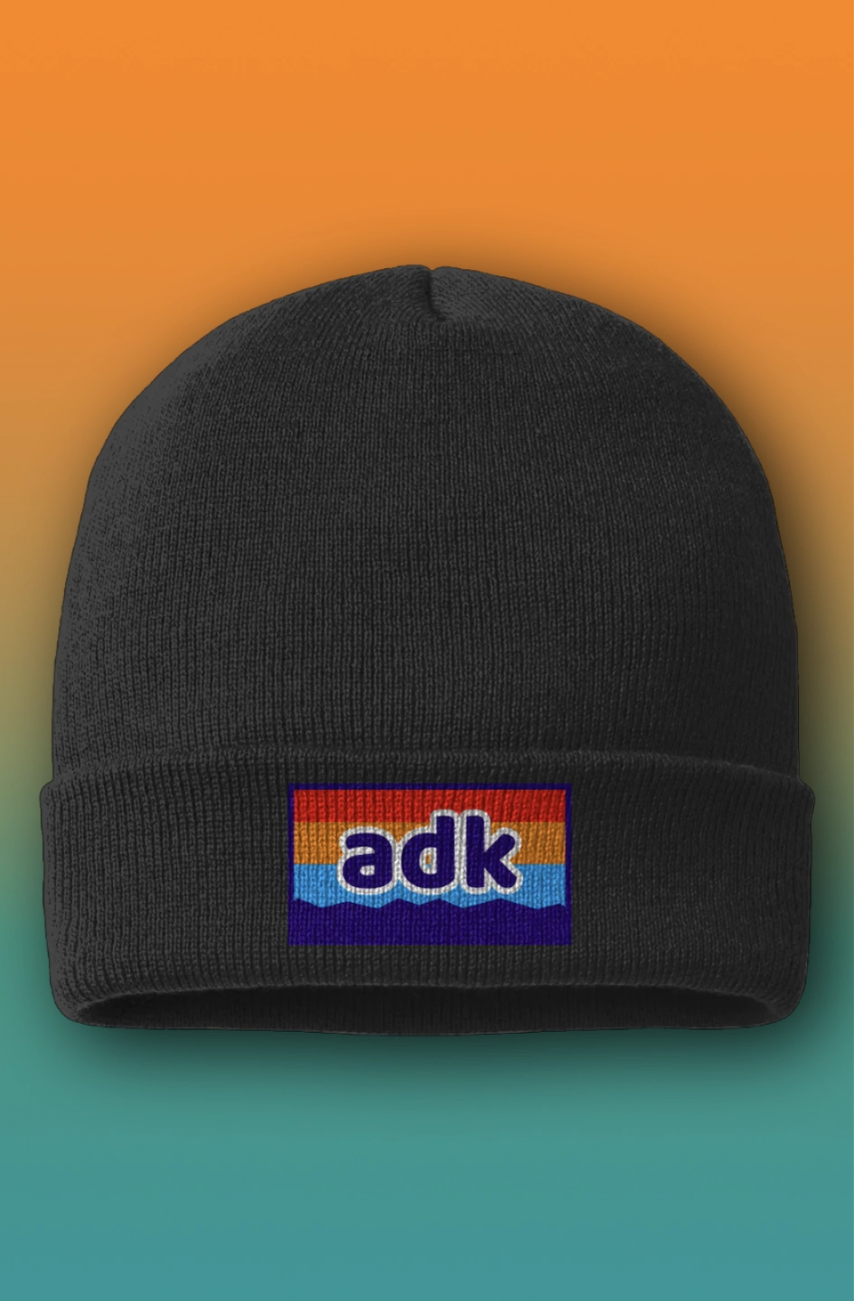 ADK - Sunset - Square - Beanie