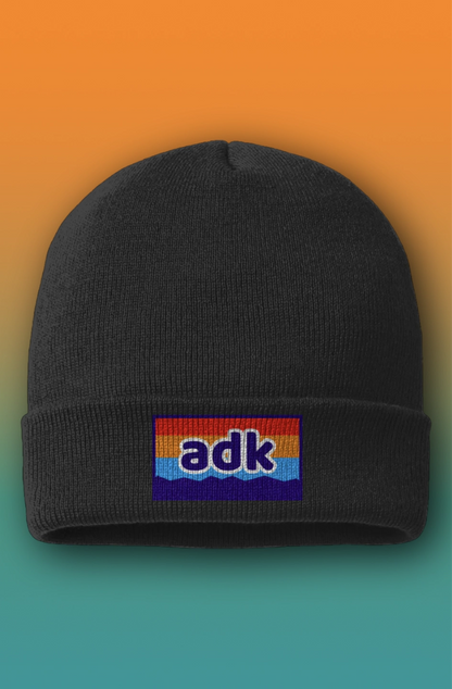 ADK - Sunset - Square - Beanie