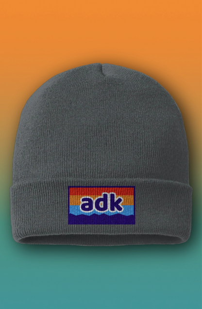 ADK - Sunset - Square - Beanie