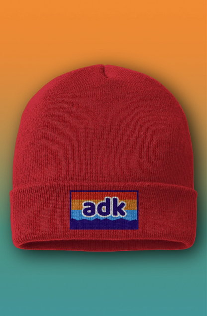 ADK - Sunset - Square - Beanie