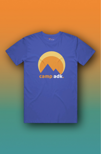 ADK - camp adk. - T-Shirt