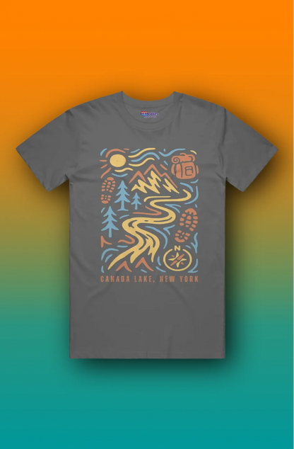 44Lakes - Canada Lake Hiking - T-Shirt
