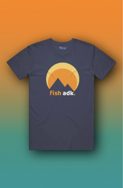 ADK - fish adk. - T-Shirt