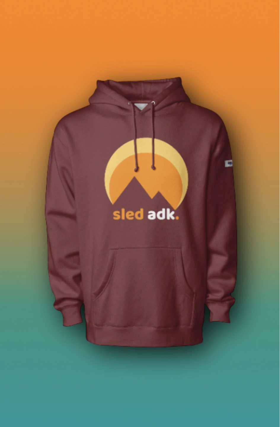 ADK - sled adk. - Premium Hoodie